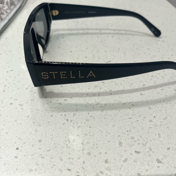 Stella McCartney black smoke sunglasses unisex - Picture 4 of 9